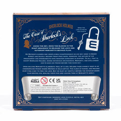The Case of Sherlock's Lock Brain Teaser Puzzle Professor Puzzle (ONLINE ORDER ONLY)