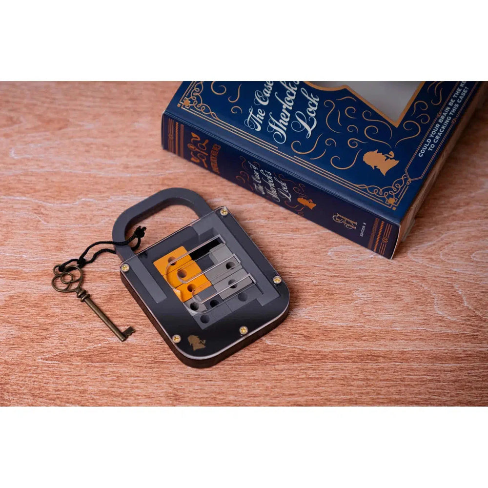 The Case of Sherlock's Lock Brain Teaser Puzzle Professor Puzzle (ONLINE ORDER ONLY)