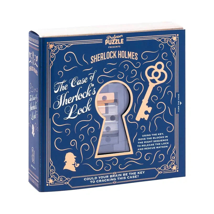 The Case of Sherlock's Lock Brain Teaser Puzzle Professor Puzzle (ONLINE ORDER ONLY)