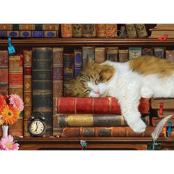 The Cat Nap 500 Piece Jigsaw Puzzle Eurographics (ONLINE ORDER ONLY)