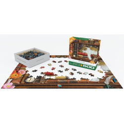 The Cat Nap 500 Piece Jigsaw Puzzle Eurographics (ONLINE ORDER ONLY)