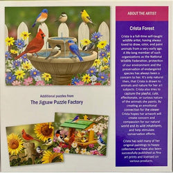 The Colors of Spring Songbirds 500 Piece Jigsaw Puzzle Leap Year (ONLINE ORDER ONLY)