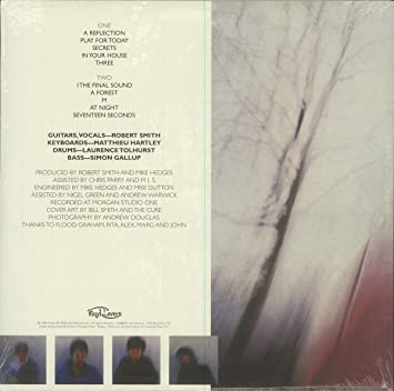 The Cure - Seventeen Seconds (White Vinyl) [Import] [Vinyl] (ONLINE ORDER ONLY)