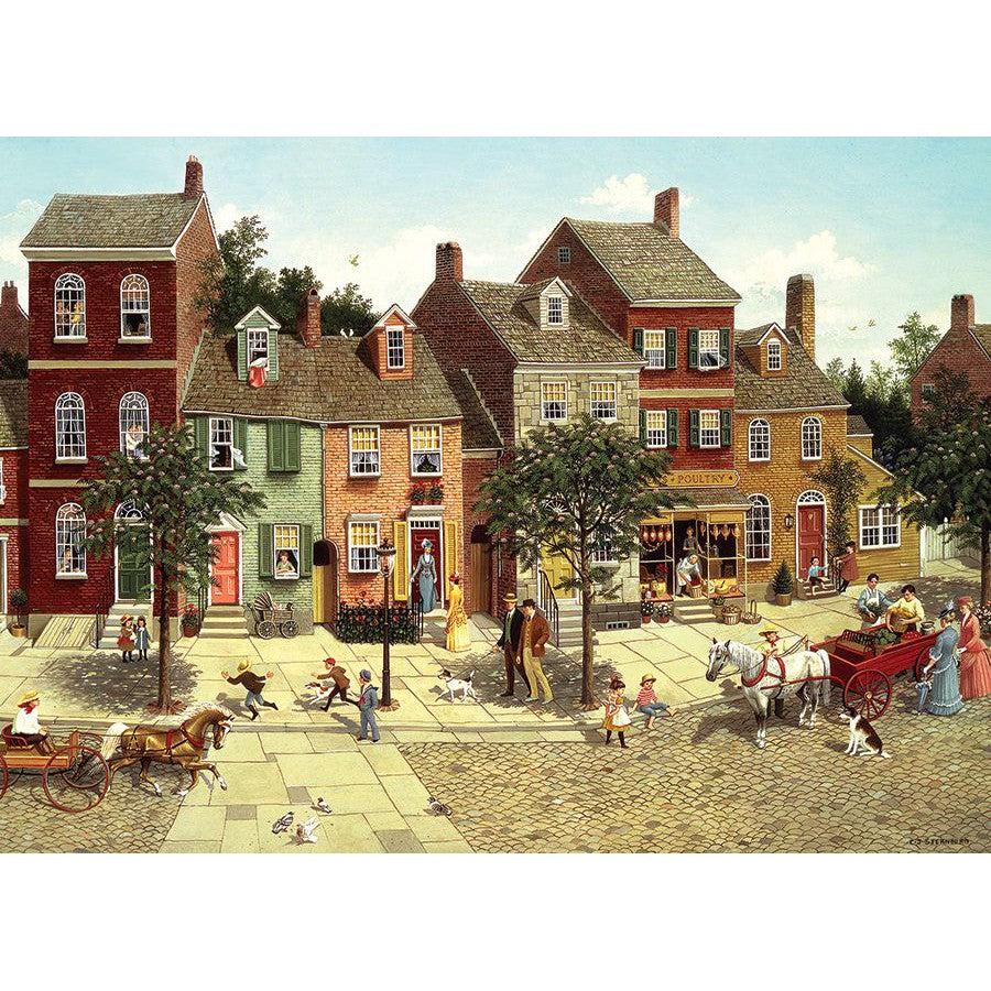 The Curve in the Square 1000 Piece Jigsaw Puzzle Cobble Hill (ONLINE ORDER ONLY)