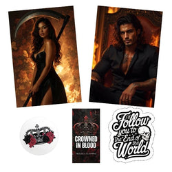 Crowned In Blood Book Box - Dark Mafia Romance Special Edition with Sprayed Edges (ONLINE ORDER ONLY)