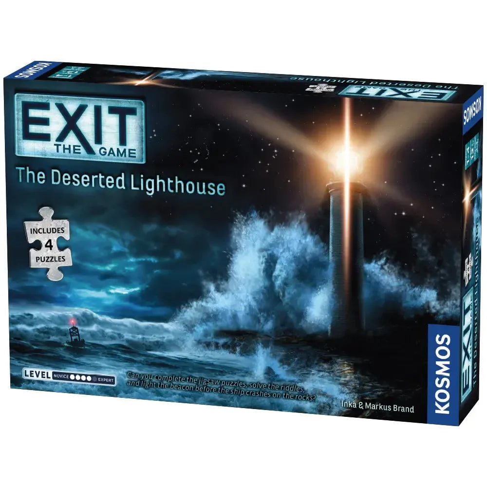 The Deserted Lighthouse with Jigsaw Puzzles - Exit the Escape Room Game - Kosmos (ONLINE ORDER ONLY)