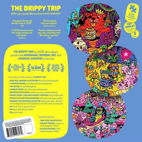 The Drippy Trip 1000 Piece Jigsaw Puzzle Magic Puzzle Company (ONLINE ORDER ONLY)
