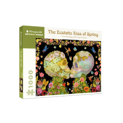 The Ecstatic Kiss of Spring 1000 Piece Jigsaw Puzzle Pomegranate