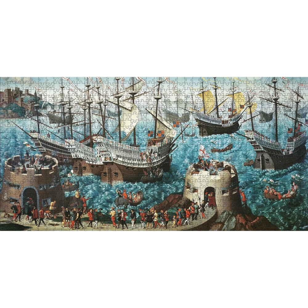 The Embarkation 1000 Piece Jigsaw Puzzle Pomegranate