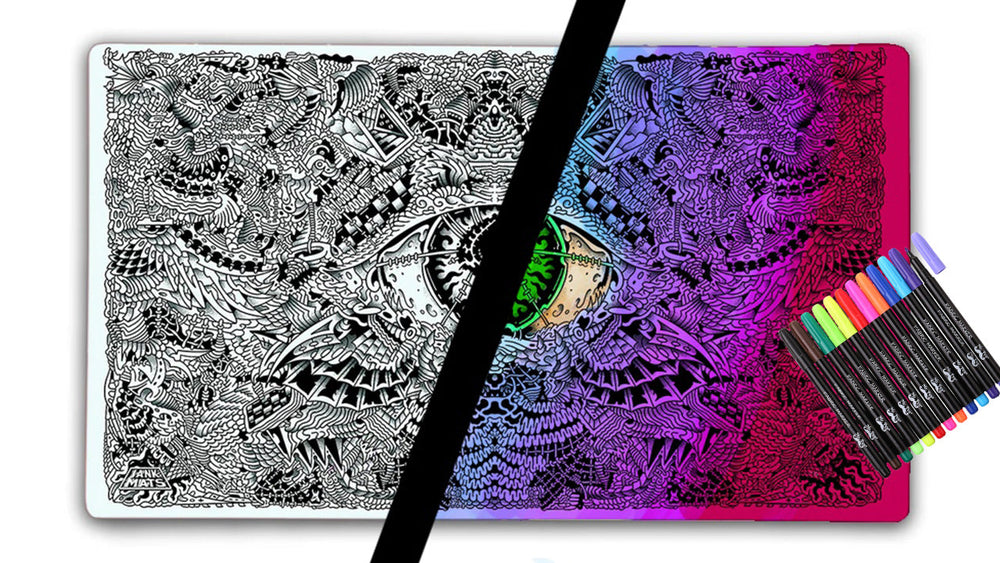 The Eye | Color Your Own Playmat Set (ONLINE ORDER ONLY)