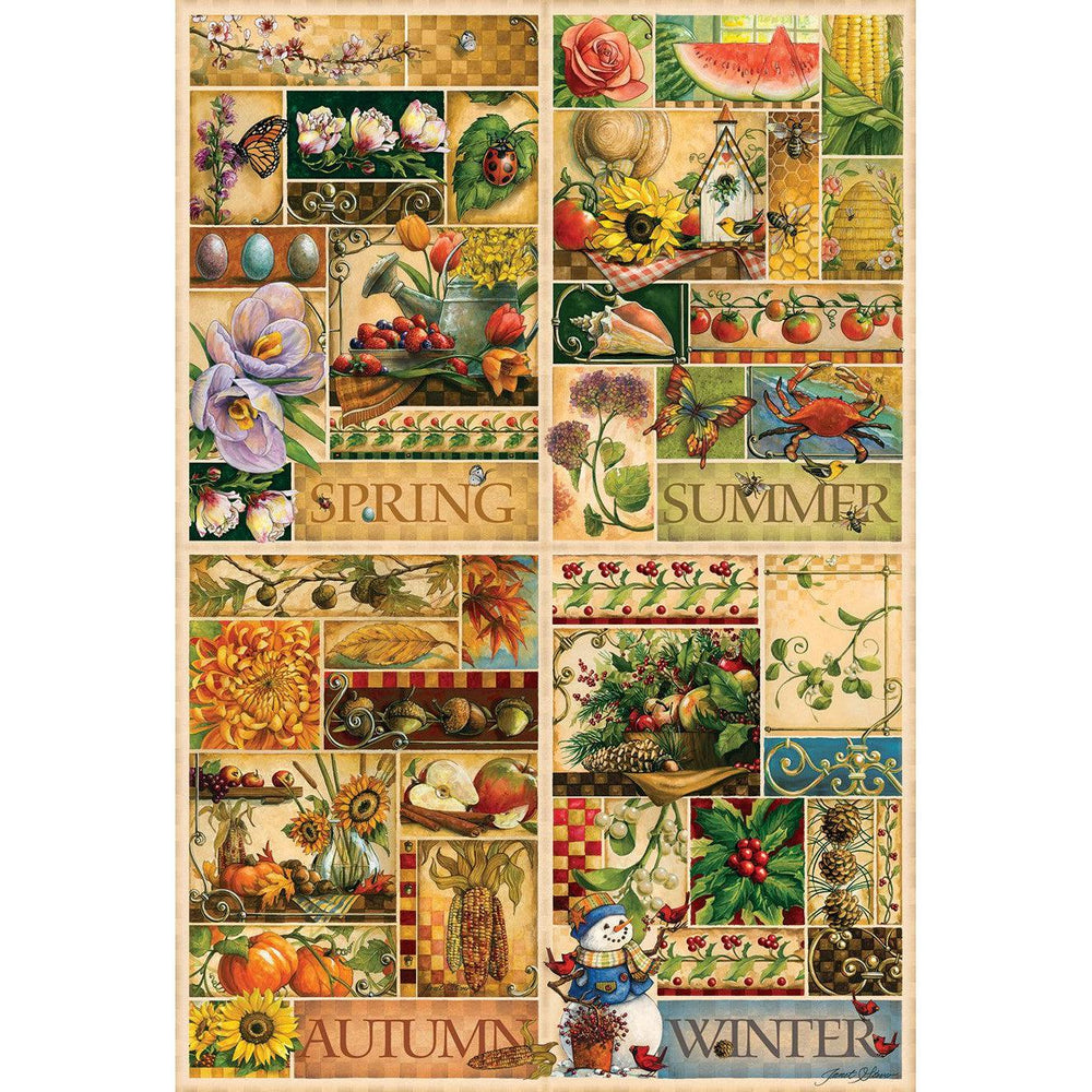 The Four Seasons 2000 Piece Jigsaw Puzzle Cobble Hill (ONLINE ORDER ONLY)