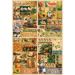 The Four Seasons 2000 Piece Jigsaw Puzzle Cobble Hill (ONLINE ORDER ONLY)