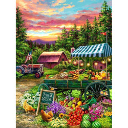 The Fruit Stand 500 Piece Jigsaw Puzzle Springbok (ONLINE ORDER ONLY)
