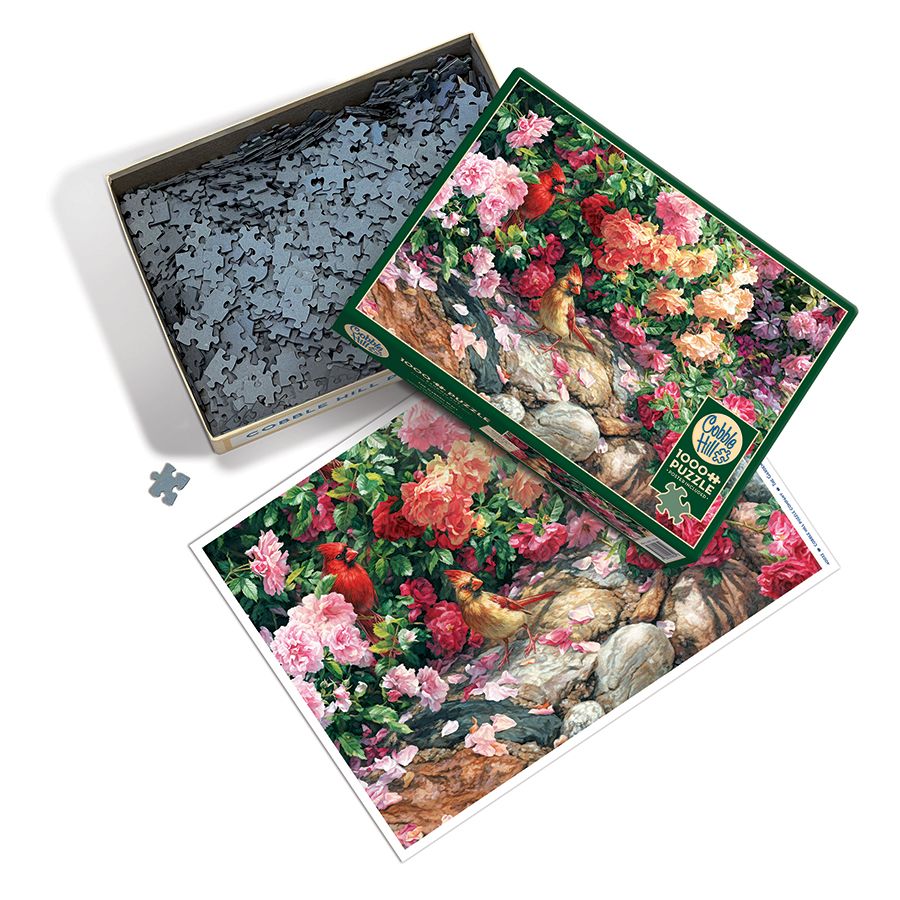 The Garden Wall 1000 Piece Jigsaw Puzzle Cobble Hill (ONLINE ORDER ONLY)