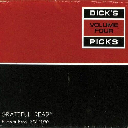 Dick's Picks, Vol. 4: Fillmore East 2/ 13-2/ 14/ 70 (3 Cd's) [CD] (ONLINE ORDER ONLY)
