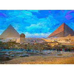 The Great Sphinx & the Pyramids of Giza 500 Piece Jigsaw Puzzle Clementoni (ONLINE ORDER ONLY)