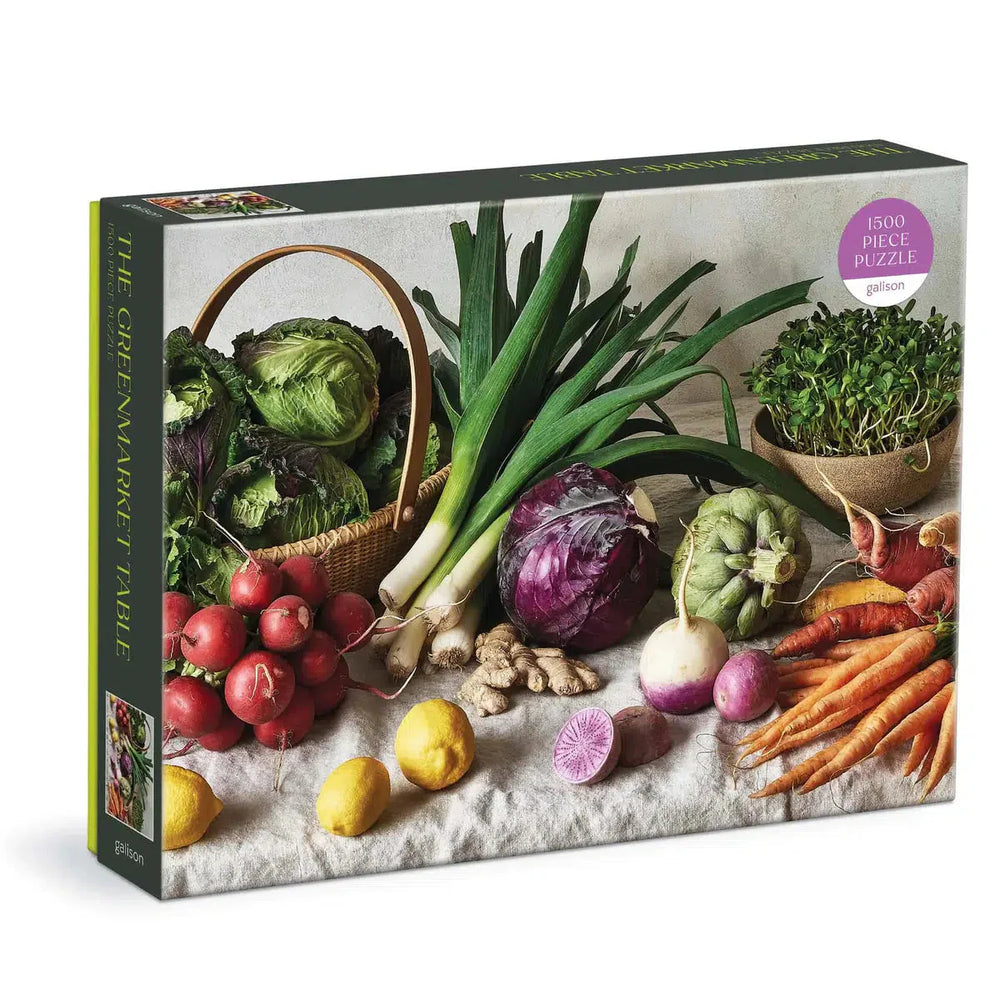 The Greenmarket Table 1500 Piece Jigsaw Puzzle Galison (ONLINE ORDER ONLY)