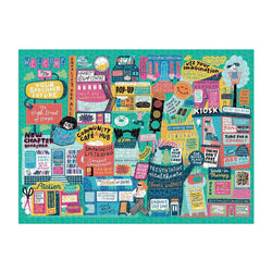 The High Street of Hope 1000 Piece "Multi-Puzzle" Jigsaw Puzzle Galison (ONLINE ORDER ONLY)