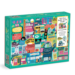 The High Street of Hope 1000 Piece "Multi-Puzzle" Jigsaw Puzzle Galison (ONLINE ORDER ONLY)