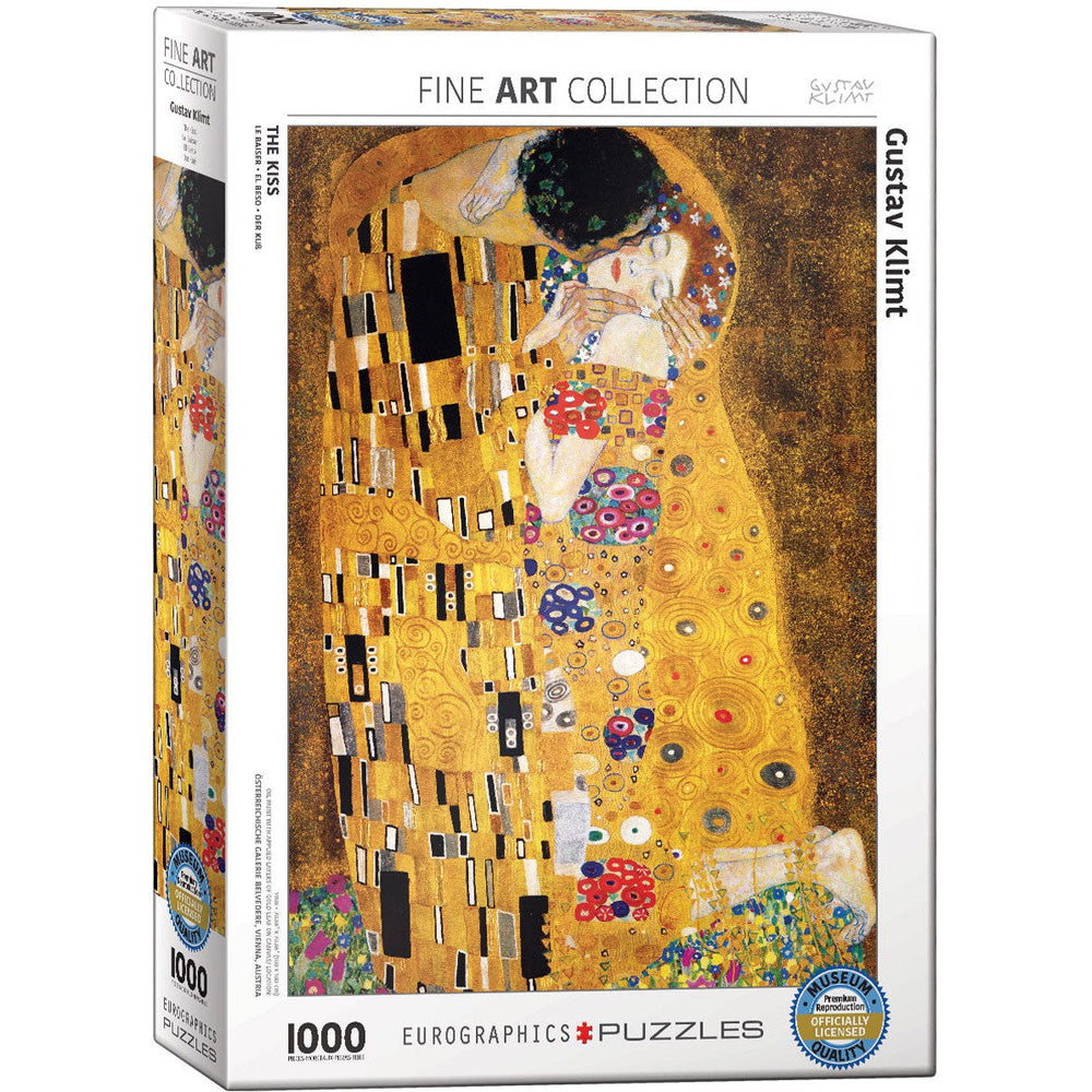 The Kiss 1000 Piece Jigsaw Puzzle Eurographics (ONLINE ORDER ONLY)