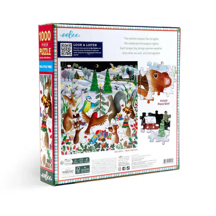 The Little Tree 1000 Piece Jigsaw Puzzle eeBoo (ONLINE ORDER ONLY)