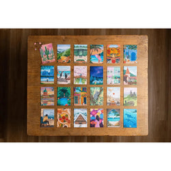 The Memory Trunk Set of 24 99 Piece Mini Jigsaw Puzzles Trevell (ONLINE ORDER ONLY)