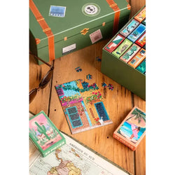 The Memory Trunk Set of 24 99 Piece Mini Jigsaw Puzzles Trevell (ONLINE ORDER ONLY)