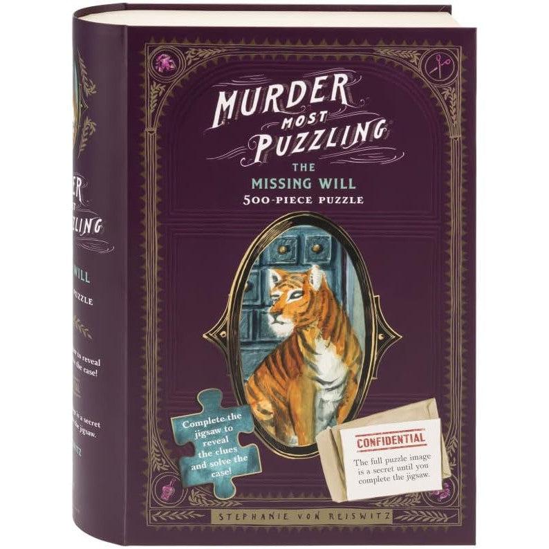 The Missing Will 500 Piece Murder Mystery Jigsaw Puzzle Chronicle (ONLINE ORDER ONLY)