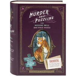 The Missing Will 500 Piece Murder Mystery Jigsaw Puzzle Chronicle (ONLINE ORDER ONLY)