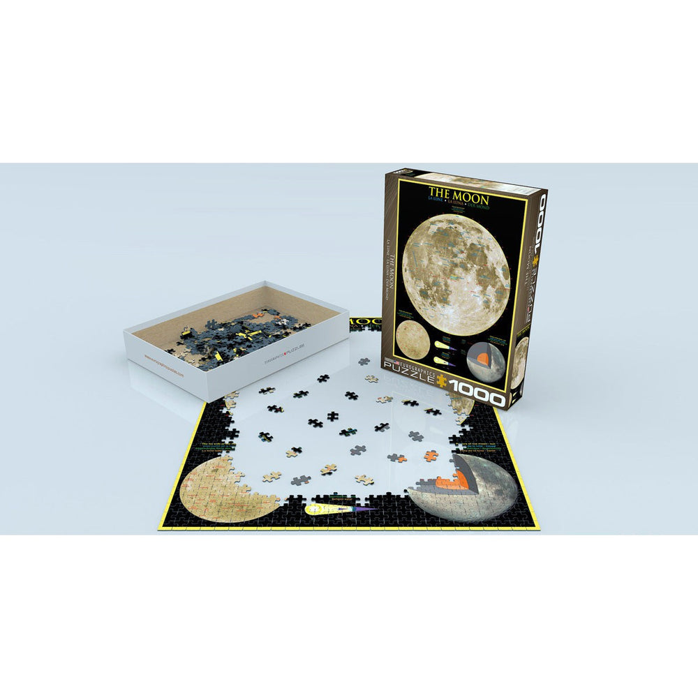 The Moon 1000 Piece Jigsaw Puzzle Eurographics (ONLINE ORDER ONLY)