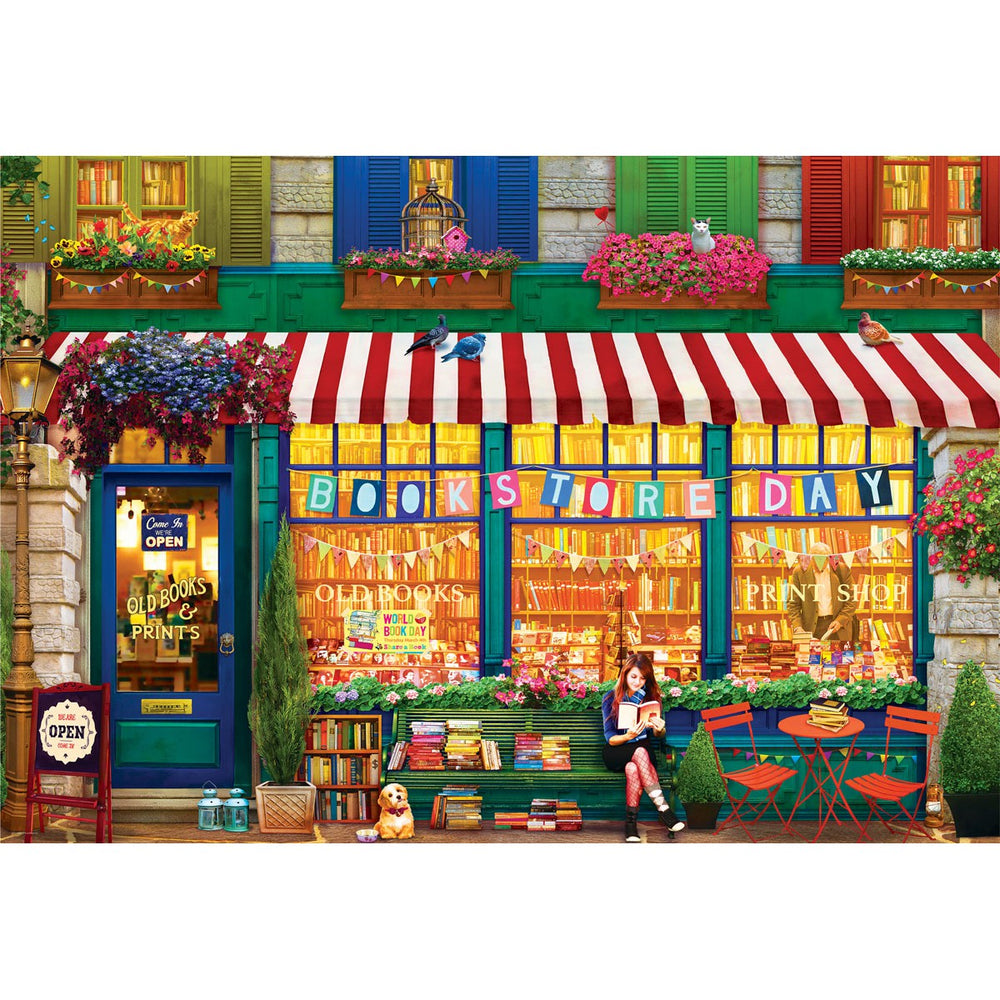 The Old Bookstore 2000 Piece Jigsaw Puzzle Eurographics (ONLINE ORDER ONLY)