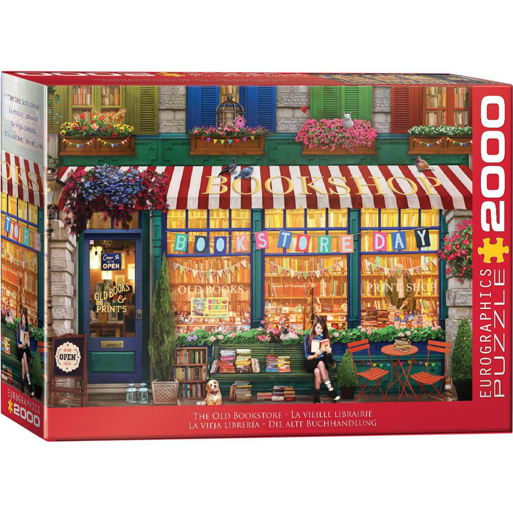 The Old Bookstore 2000 Piece Jigsaw Puzzle Eurographics (ONLINE ORDER ONLY)