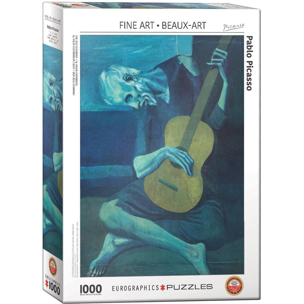 The Old Guitarist 1000 Piece Jigsaw Puzzle Eurographics (ONLINE ORDER ONLY)