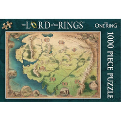 The One Ring Map The Lord of the Rings 1000 Piece Jigsaw Puzzle Kosmos