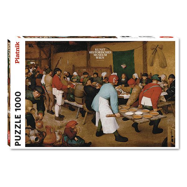 The Peasant Wedding 1000 Piece Jigsaw Puzzle Piatnik (ONLINE ORDER ONLY)