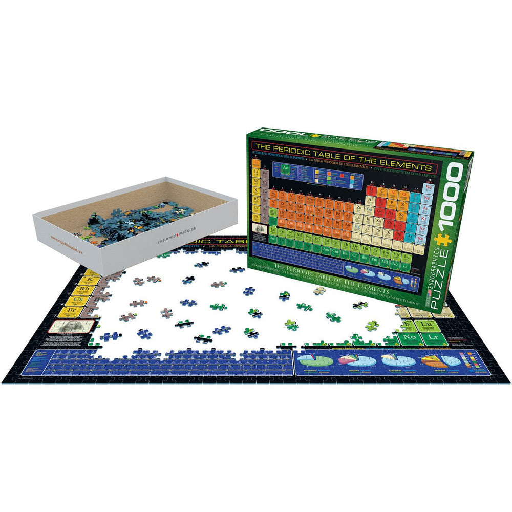 The Periodic Table of the Elements 1000 Piece Jigsaw Puzzle Eurographics (ONLINE ORDER ONLY)