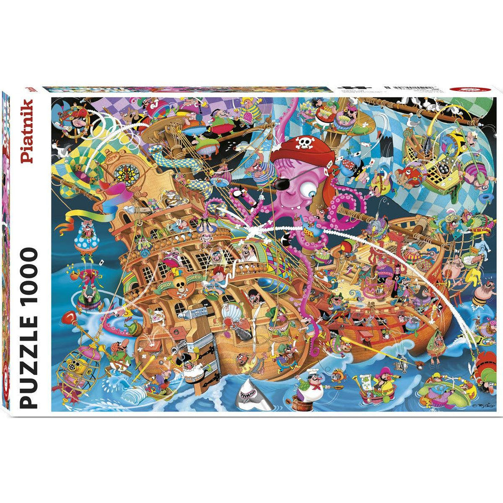 The Pink Pirate 1000 Piece Jigsaw Puzzle Piatnik (ONLINE ORDER ONLY)