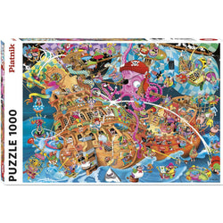 The Pink Pirate 1000 Piece Jigsaw Puzzle Piatnik (ONLINE ORDER ONLY)