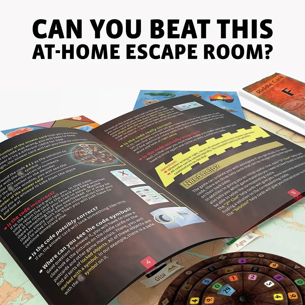 The Professor's Last Riddle - Exit the Escape Room Game - Kosmos (ONLINE ORDER ONLY)