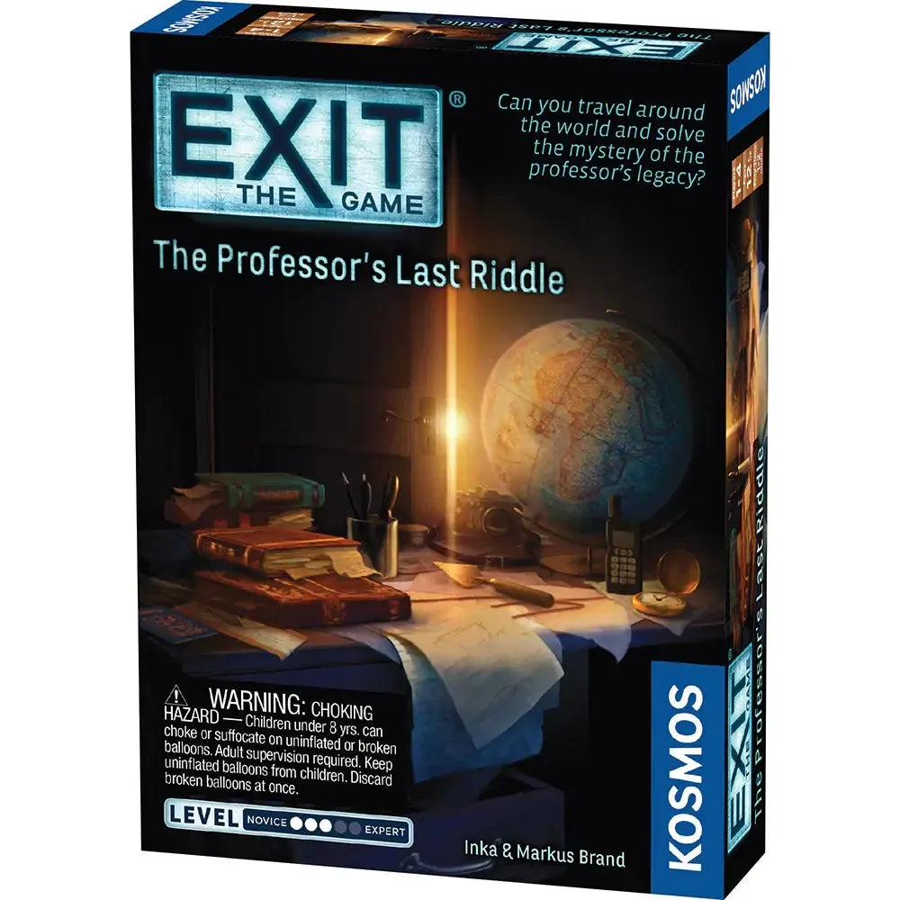 The Professor's Last Riddle - Exit the Escape Room Game - Kosmos (ONLINE ORDER ONLY)