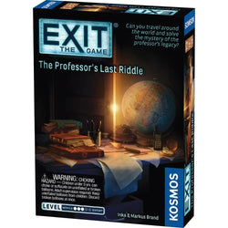 The Professor's Last Riddle - Exit the Escape Room Game - Kosmos (ONLINE ORDER ONLY)