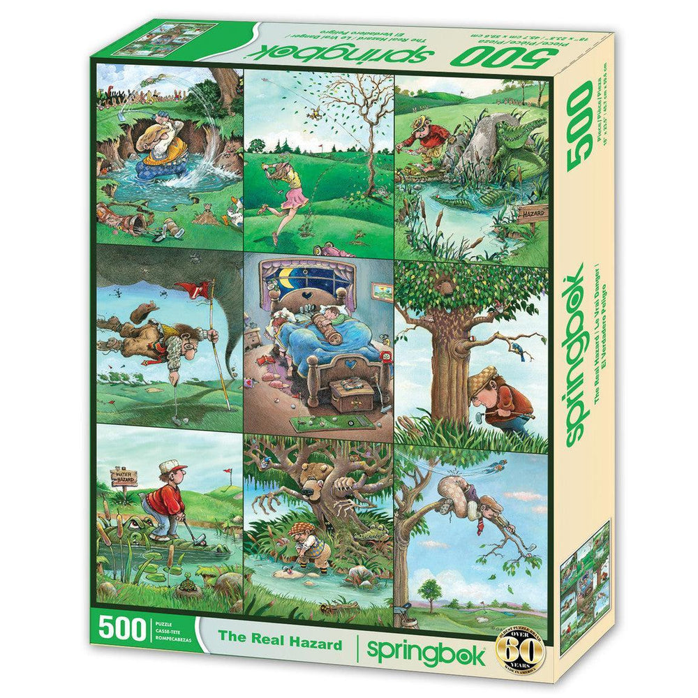 The Real Hazard 500 Piece Jigsaw Puzzle Springbok