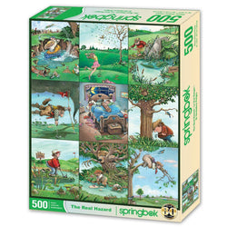 The Real Hazard 500 Piece Jigsaw Puzzle Springbok