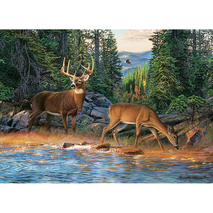 The River's Edge 1000 Piece Jigsaw Puzzle Cobble Hill (ONLINE ORDER ONLY)