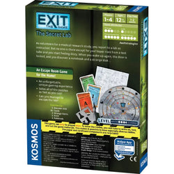 The Secret Lab - Exit the Escape Room Game - Kosmos (ONLINE ORDER ONLY)