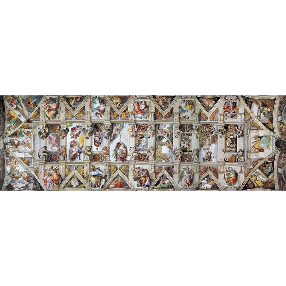 The Sistine Chapel Ceiling 1000 Piece Panoramic Jigsaw Puzzle Eurographics (ONLINE ORDER ONLY)