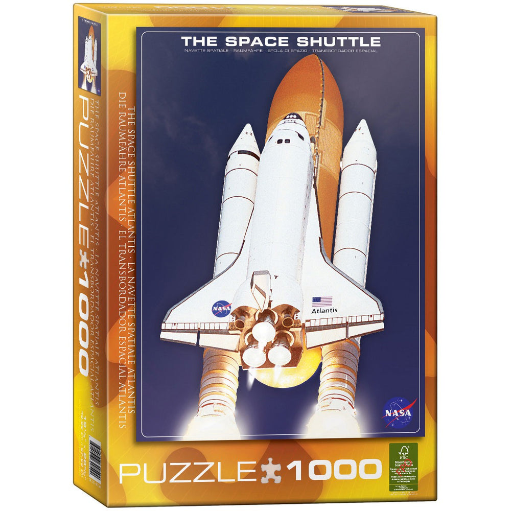 The Space Shuttle Atlantis 1000 Piece Jigsaw Puzzle Eurographics (ONLINE ORDER ONLY)