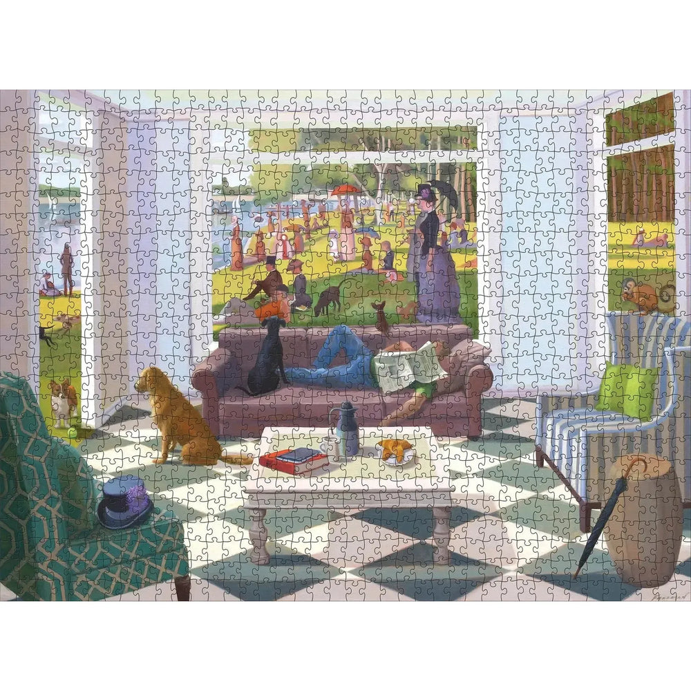 The Sunday Paper 1000 Piece Jigsaw Puzzle Pomegranate (ONLINE ORDER ONLY)