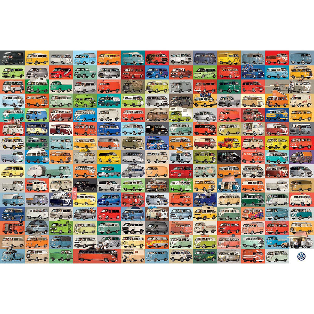 The VW Groovy Bus 2000 Piece Jigsaw Puzzle Eurographics (ONLINE ORDER ONLY)