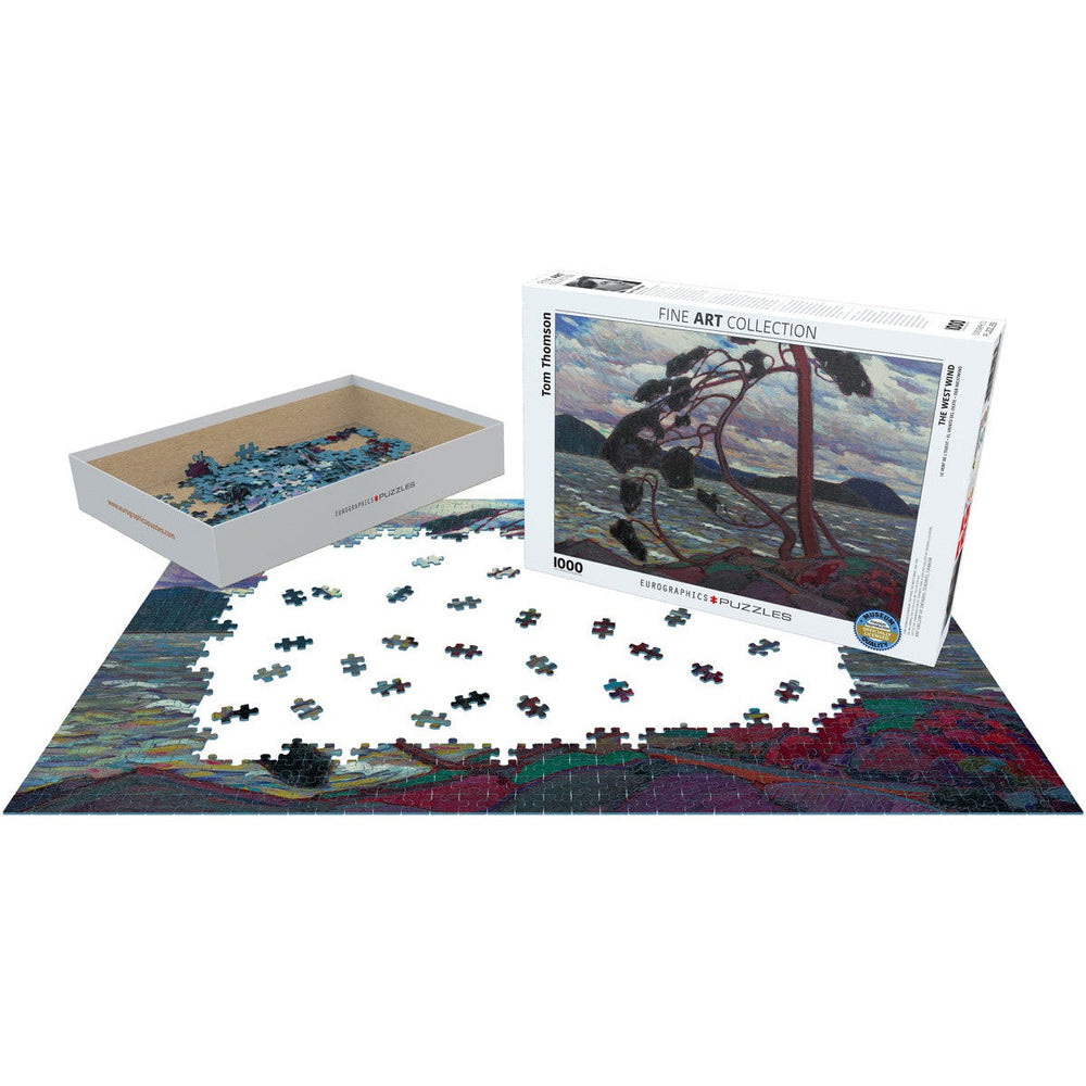 The West Wind 1000 Piece Jigsaw Puzzle Eurographics (ONLINE ORDER ONLY)